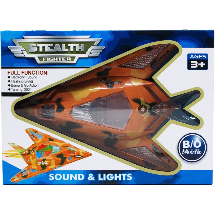 18 Wholesale Bump And Go Airplane With Light And Sound