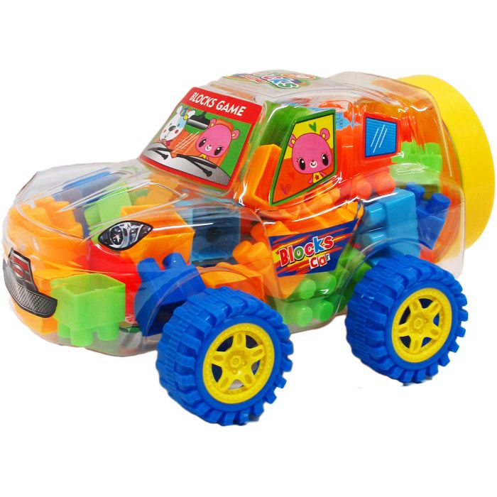 24 Wholesale Assorted Colored Blocks In Car