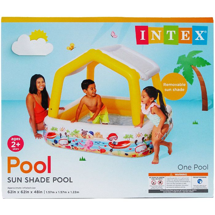 3 Pieces of Sun Shade Pool In Color Box