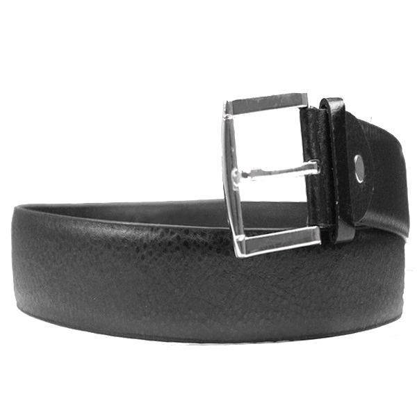 36 Pieces Men Belt Small In Black In Pebble Mens Belts at