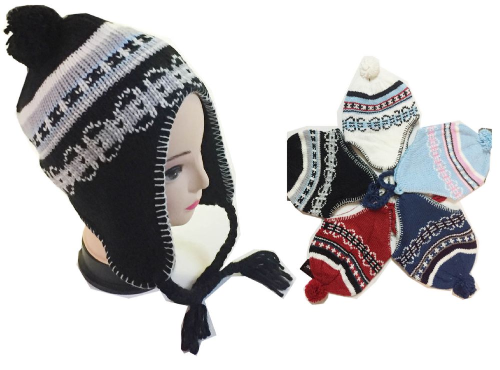 36 Wholesale Women's Winter Hat In Assorted Colors