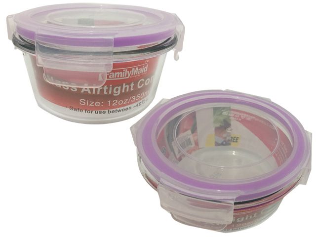 24 Pieces Round Airtight Food Container - Food Storage Containers - at 