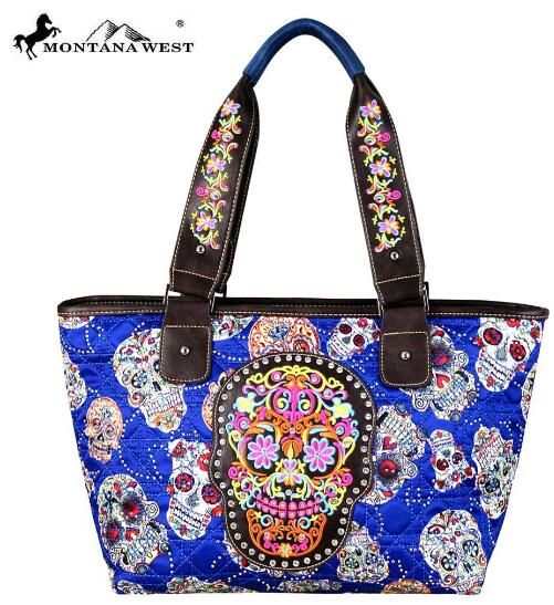 Sale) Montana West Embroidered Sugar Skull Collection Concealed Carry –  Montana West World