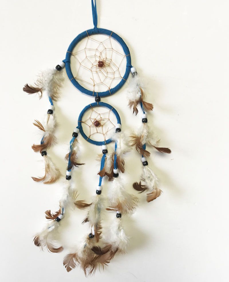 48 Wholesale Dream Catcher In Assorted Colors at