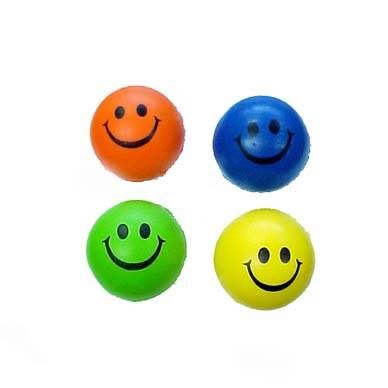 24 Wholesale Squeeze Ball Smiley Face