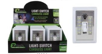 48 Pieces of EZ Tech COB LED Switch Light