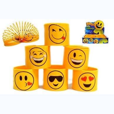 48 Wholesale Emoji Slinky