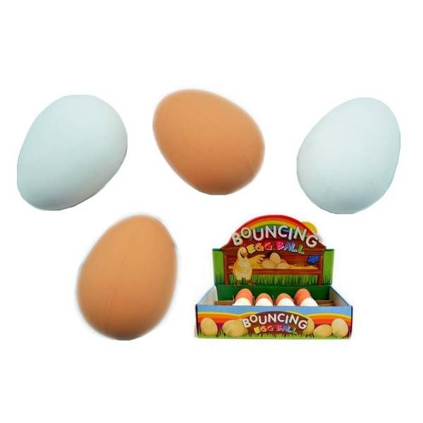 48 Wholesale Rubber Bouncing Egg