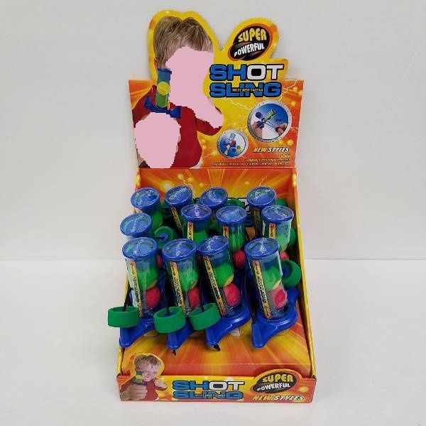 24 Pieces of Foam Ball Sling Shot