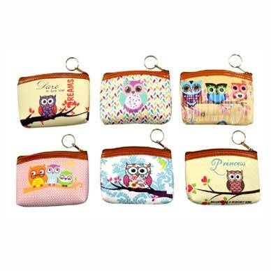 48 Pieces of Owls Coin Purse