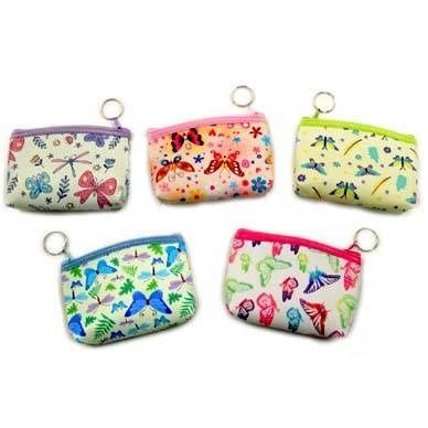48 Wholesale Coin Purse Butterfly Designs