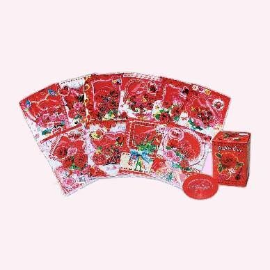 24 Pieces of Valentine Light And Music Card