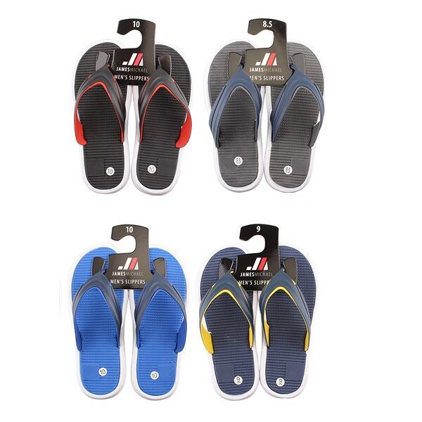 50 Wholesale Men's Rubber Thong Flip Flop at
