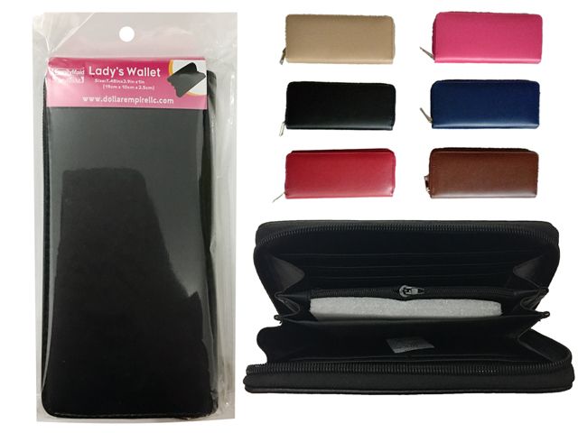 48 Pieces of Assorted Colors Ladies Wallet