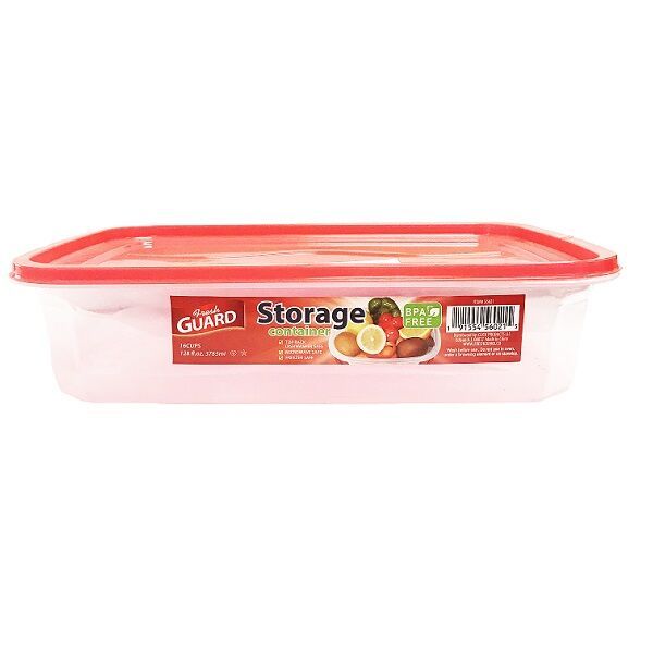 24 Wholesale 125 Oz Rectangle Food Container
