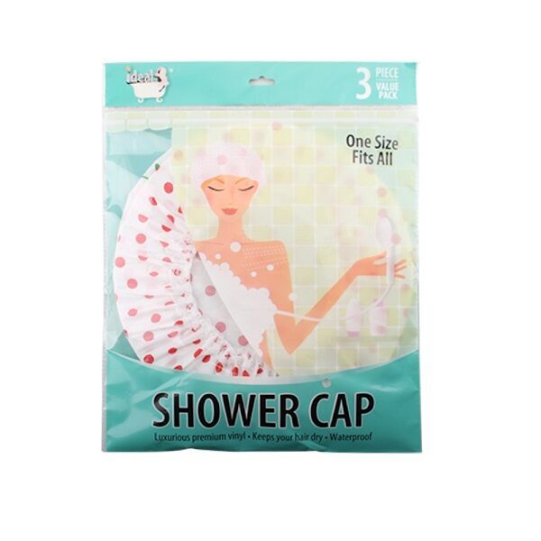 96 Pieces of 3 Pack Shower Cap