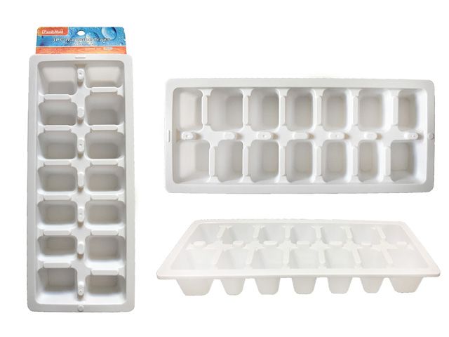 24 Pieces of 3 Piece Ice Cube Trays