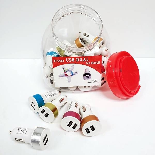 24 Pieces of High Speed Dual Car Charger