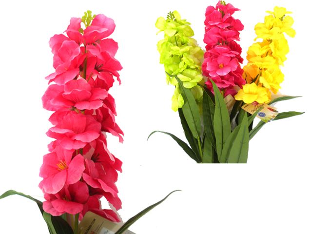 144 Pieces of Assorted Colors Artificial Flowers