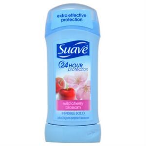 120 Wholesale Suave Wild Cherry Blossom Scent Deodorant Shipped By Pallet