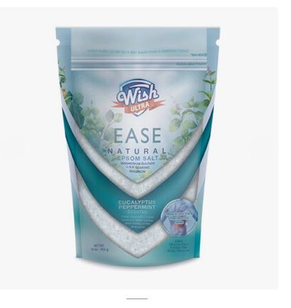 12 Wholesale Wish 16 Oz Muscle & Back Eucalyptus Peppermint Epsom Salt