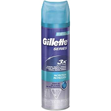 120 Pieces of Gillette Ultra Protection Shaving Gel Shipped By Pallet