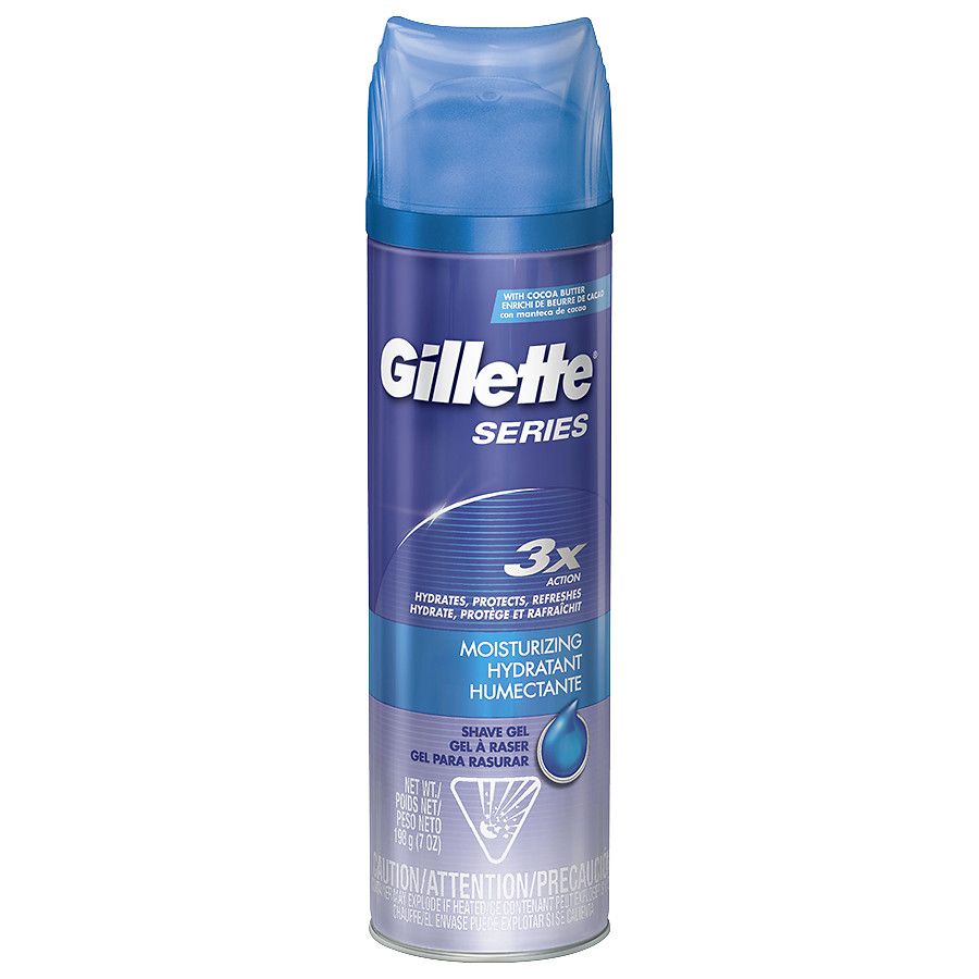 120 Pieces of Gillette Ultra Mositure Shaving Gel Shipped By Pallet