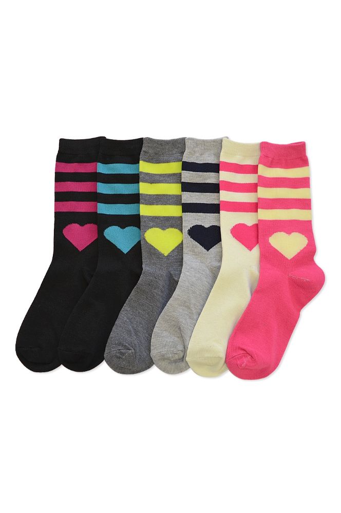 180 Wholesale Women's Casual Crew Socks Size 9-11
