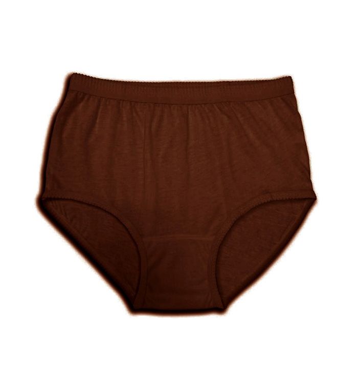 150 Wholesale Women's Brown Cotton Panty, Size 9