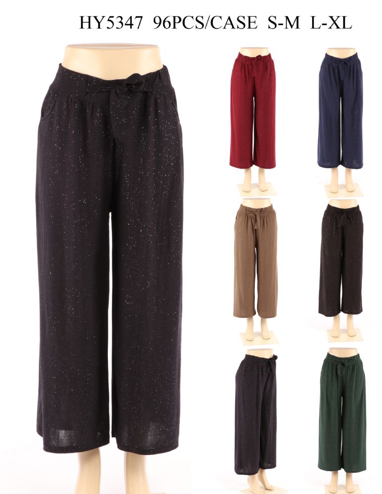 48 Wholesale Womens Straight Leg Cargo Pants With Novelty Belt Assorted  Sizes 4-14 Black - at 