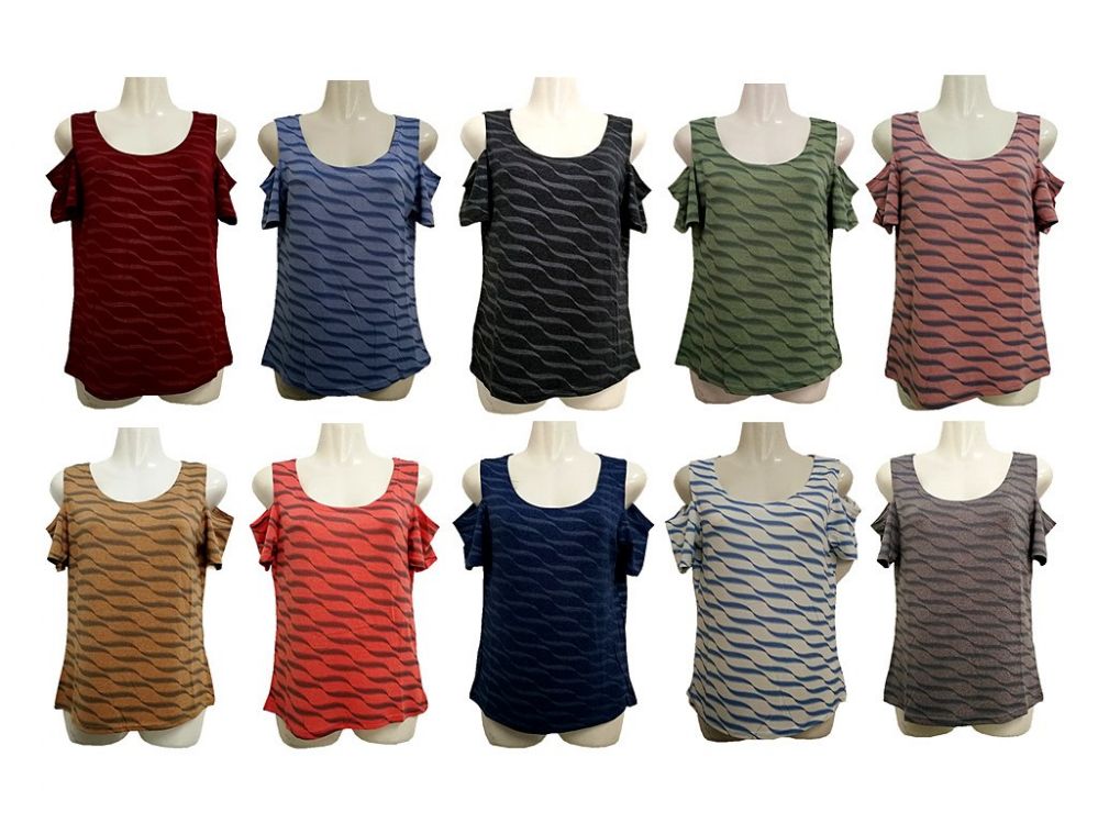 48 Pieces of Womens Assorted Color Tee