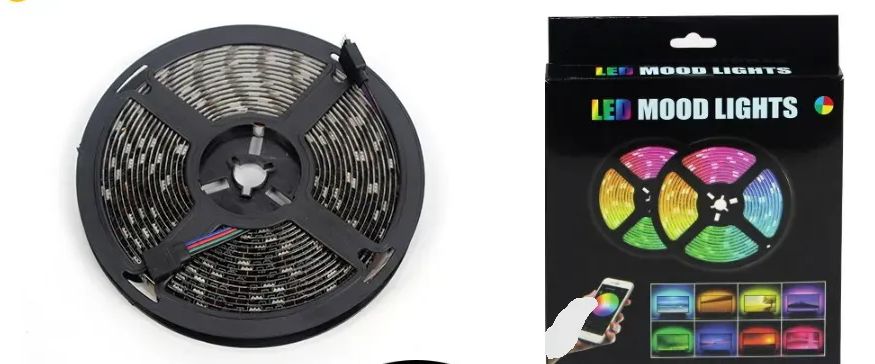 12 Pieces of 5m Remote Remote Control Light Strip