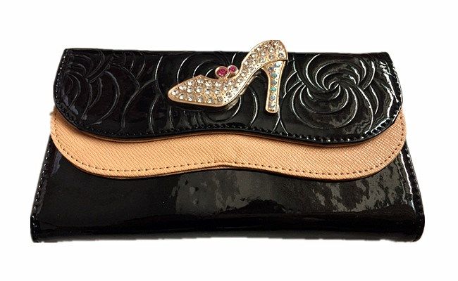 36 Pairs of Womens Coin Purse Wallet With Rhinestone Shoe