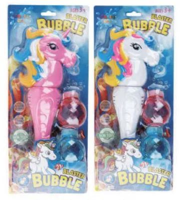 12 Wholesale Unicorn Bubble Blaster Batteries Included Lights And Music
