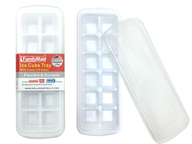 24 Pieces of Ice Cube Tray With Lid