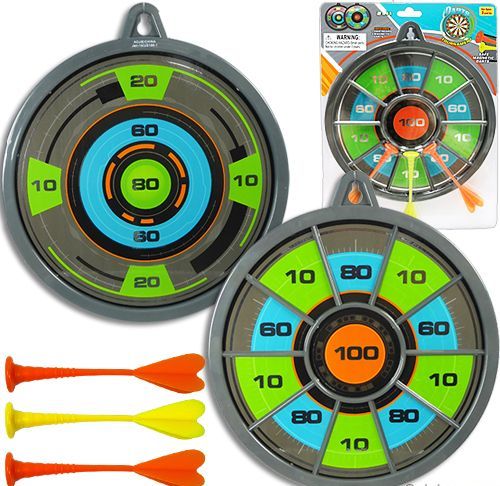 12 Pieces of 2-IN-1 Magnetic Dart Board Sets