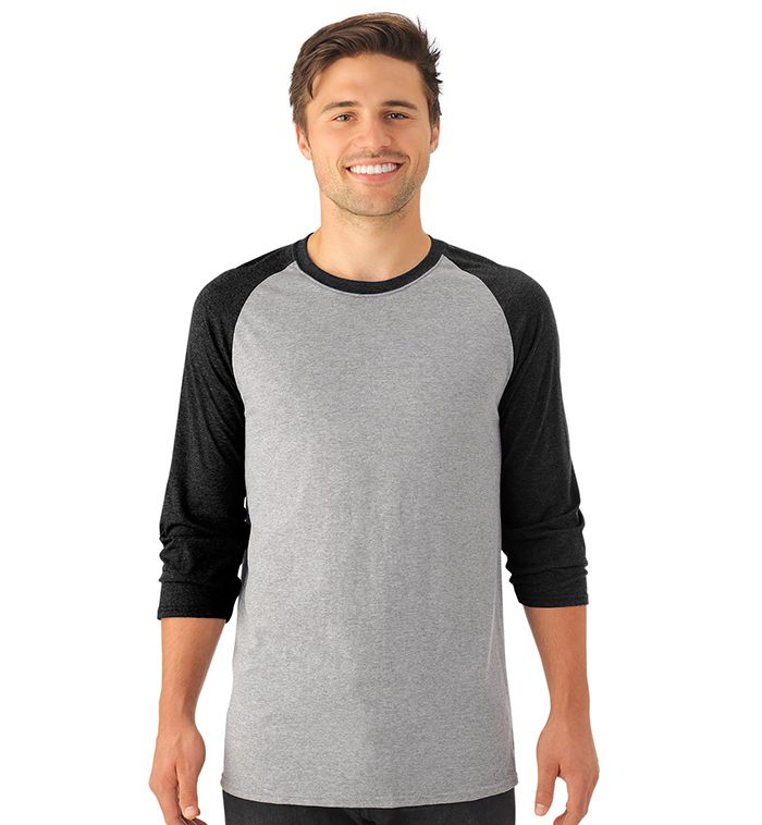 ALLTIMETRADING 30 Pieces Top Pro Men's Long Sleeve Baseball Tee Size XL - Mens T-shirts