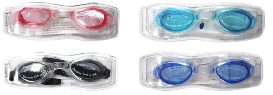 36 Wholesale Assorted Color Swimming Goggles