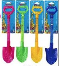 24 Wholesale 21.25 Inch Colorful Shovel Bubbles Sticks