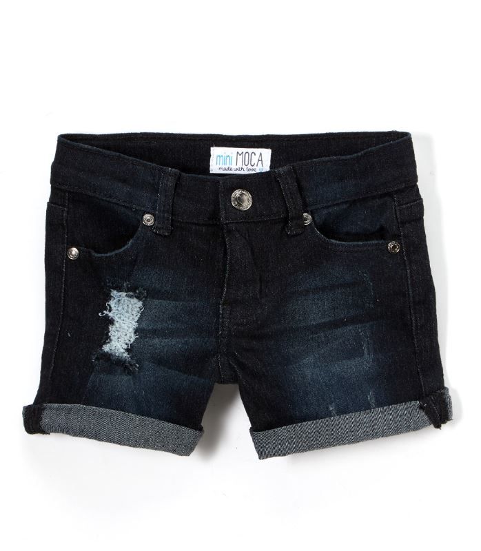 12 Pieces of Girls' Denim Shorts Size 4-6x