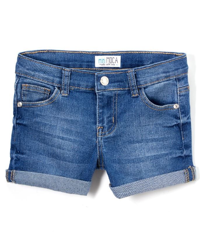 12 Pieces of Girls' Denim Shorts Size 7-14