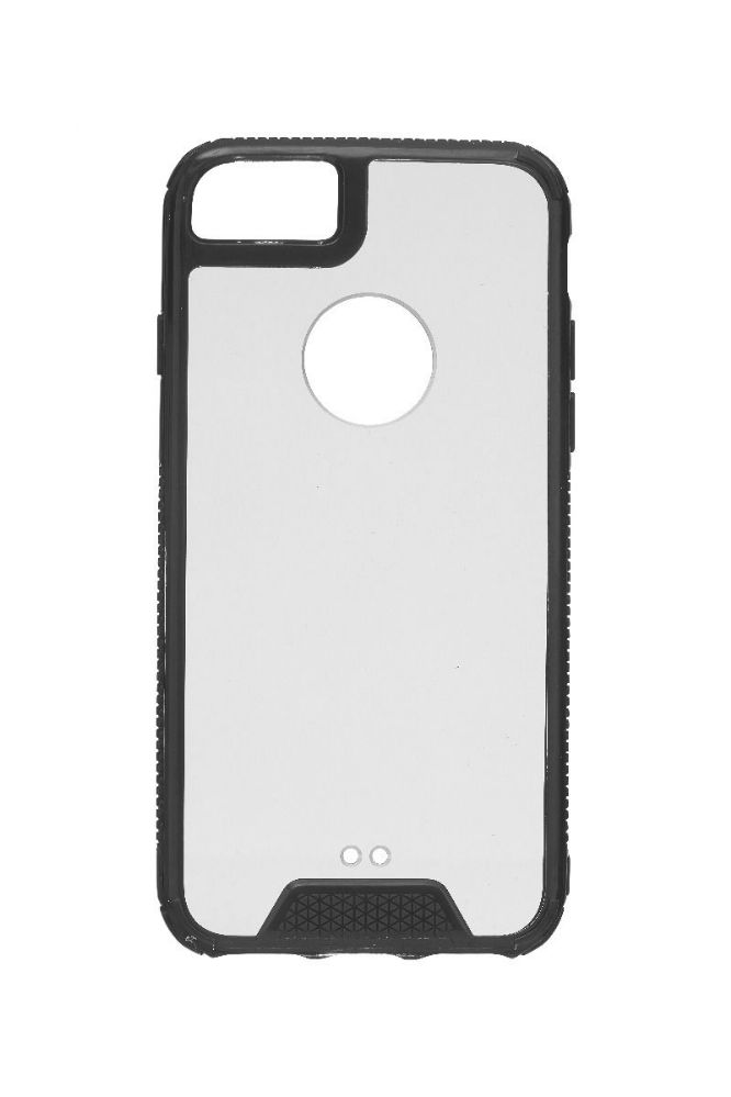 12 pieces of For Iphone Clear Case Black