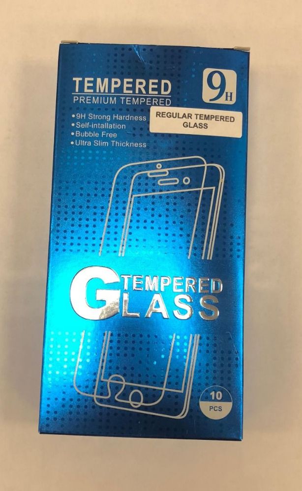 10 Pieces of For Motorola E5 Plus Regular Tempered Glass