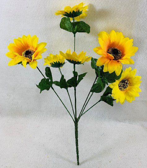 Small fake online sunflowers