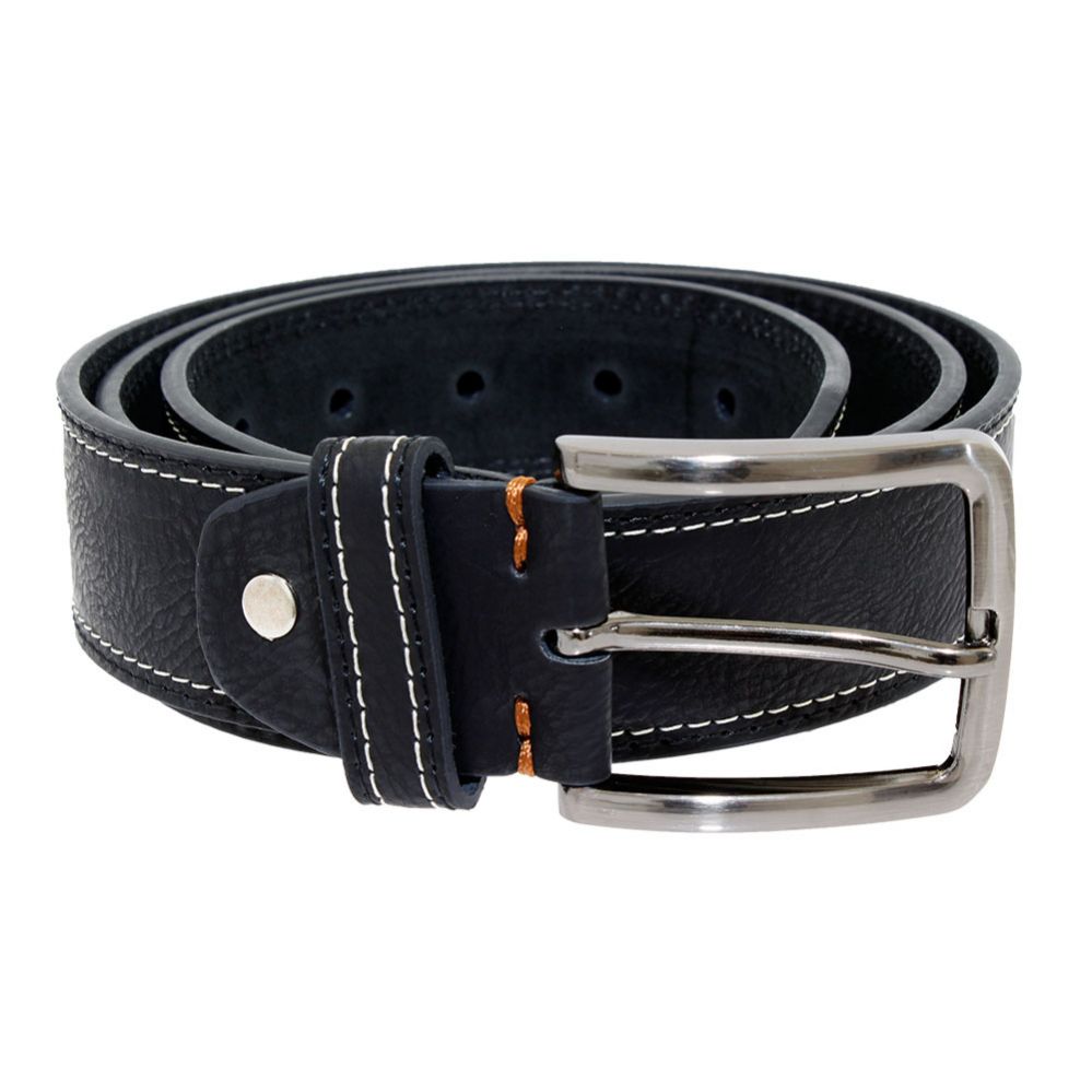 36 Pieces Men's Genuine Leather Dress Belts,black Color Only Mens