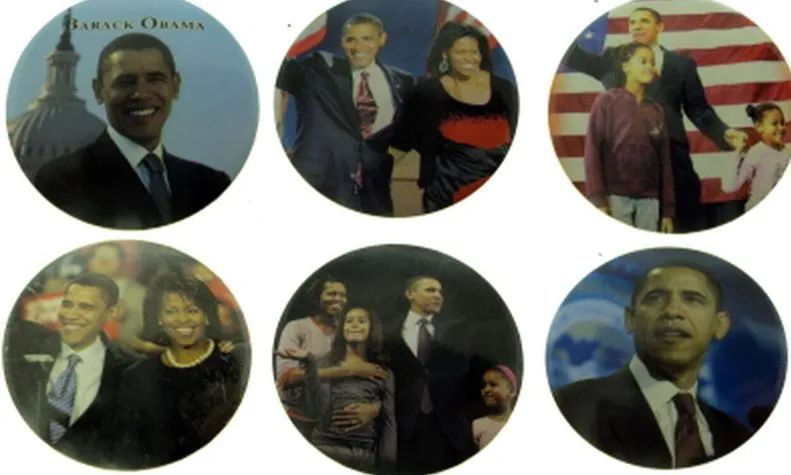 144 Wholesale Obama Pins