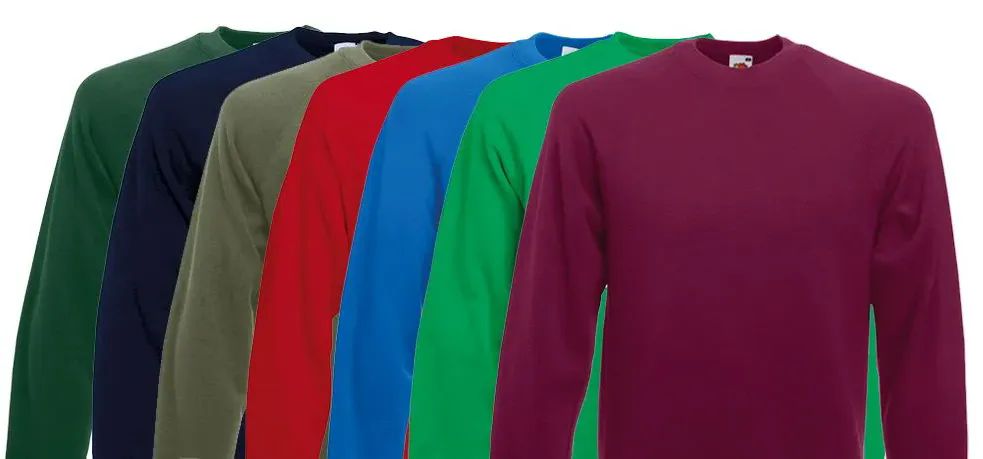 36 Pieces of Mens Fruit Of The Loom Sweat Shirt Assorted Colors And Sizes S-2xl