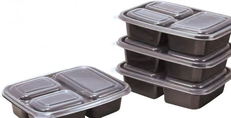 Zip Top Full Set Container Food Storage Set Color: Gray