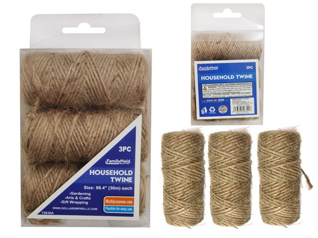 96 Pieces of 3pc Household Twine