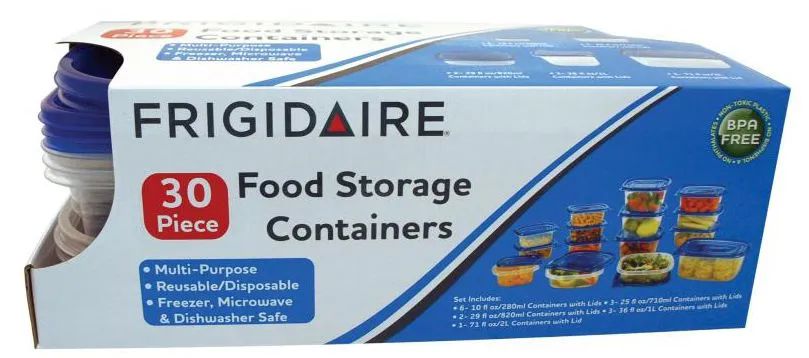 8 Wholesale 30 Piece Fresh Keeper Storage Container Set